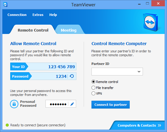 Helpdesk Support Installation Setup Skype Teamviewer